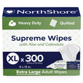 Quilted Wipes X-Large 300 ct E494720