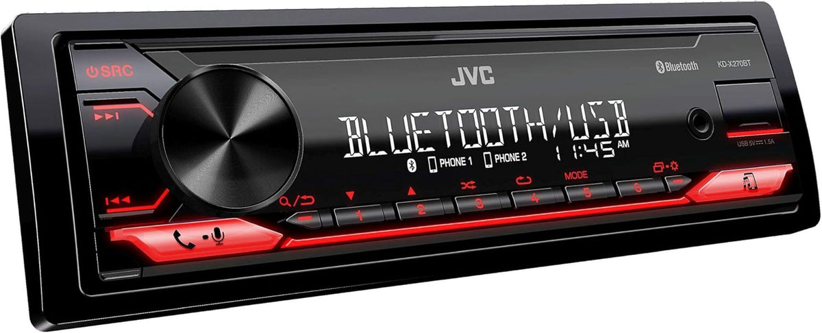 Digital Media Receiver with Bluetooth, USB, Remote App, Two Pairs of 6x8 Speakers O279611