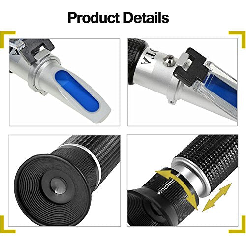 ATC Dual Scale Brix Refractometer L19873