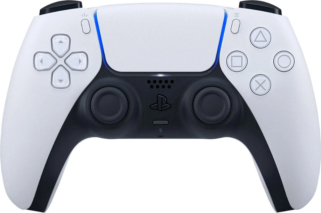 White PS5 Disc Slim Gaming Console with Wireless Controller D38684