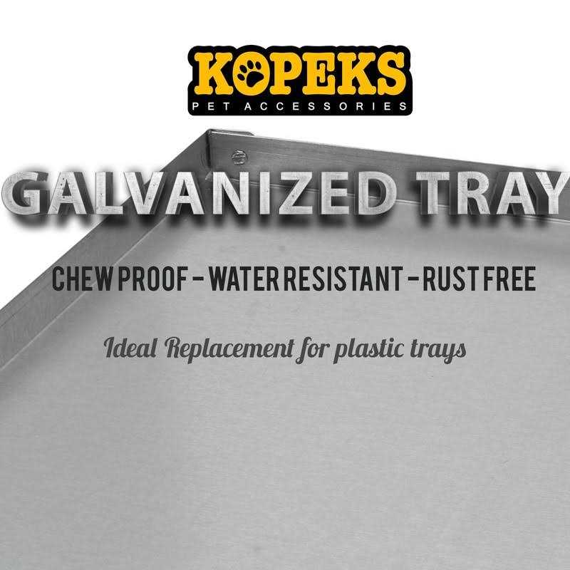 Galvanized Metal Tray A21424