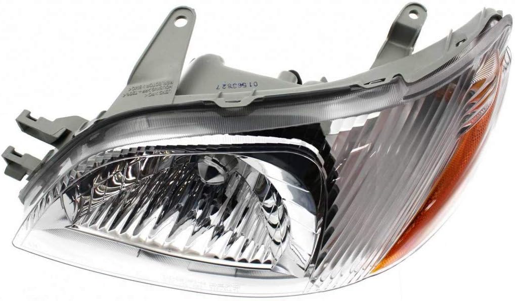 Halogen Headlight Assembly Pair for Toyota Echo 2000 2001 2002 X2501
