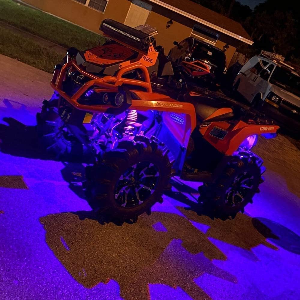 8 Pods RGBW LED Rock Lights for Trucks SUV Car ATV UTV M398876