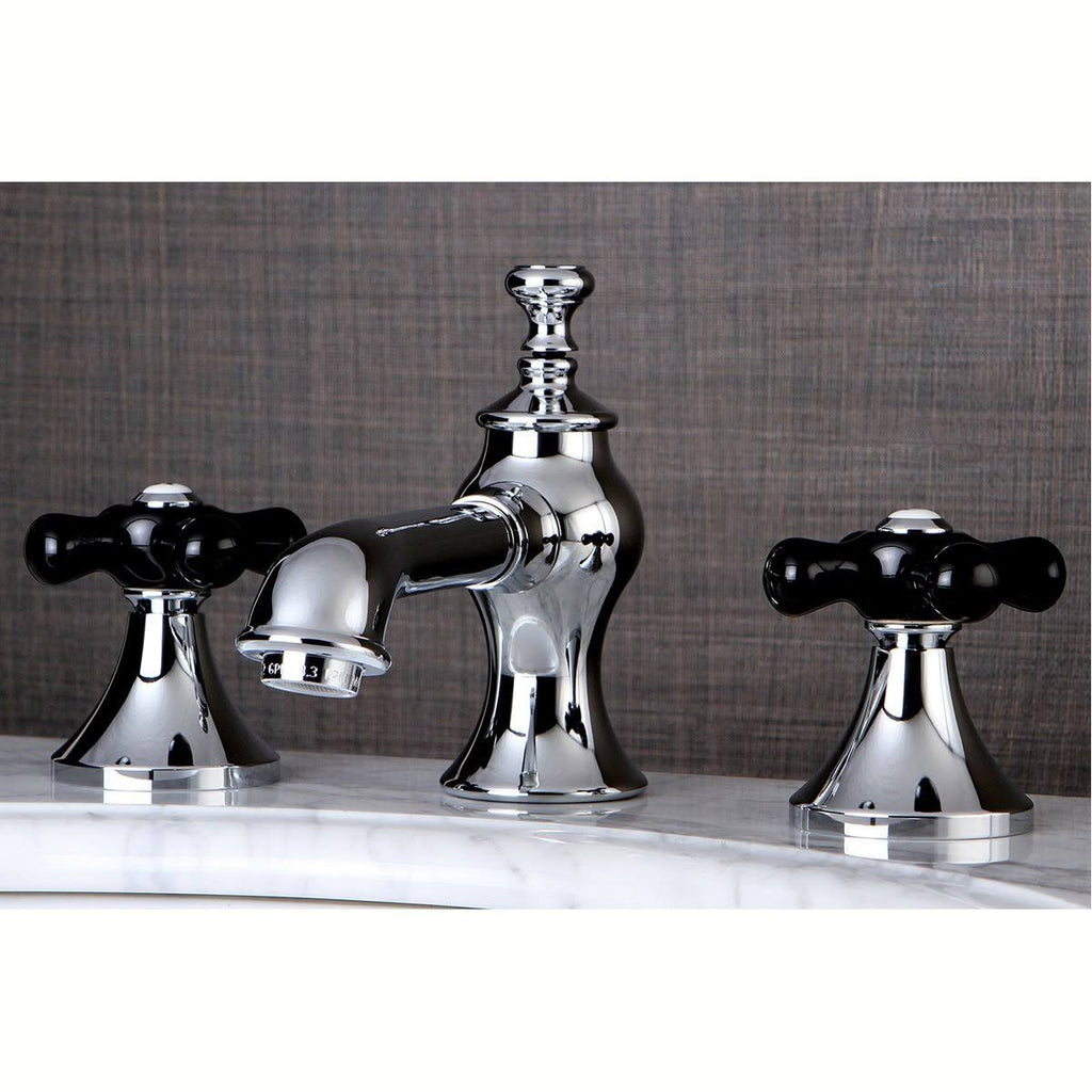 Polished Brass Widespread Bathroom Faucet U4928