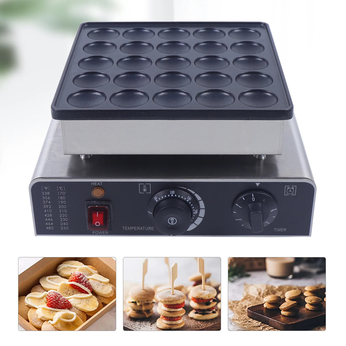 25pcs Nonstick Electric Muffin Maker F147711