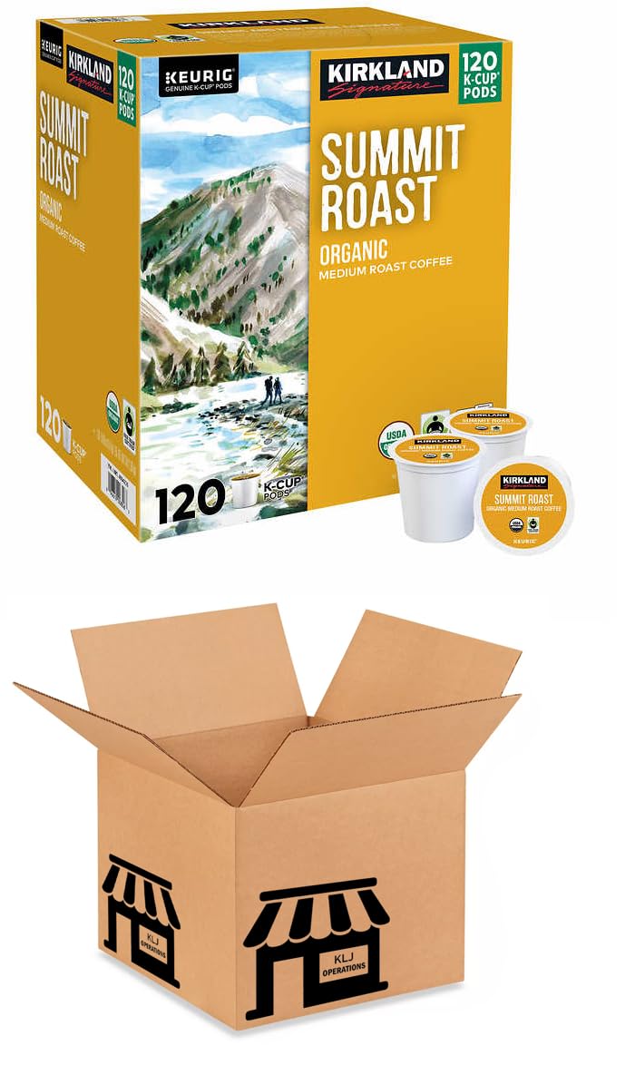 Medium Roast Organic Coffee Pods 120 Count U2941