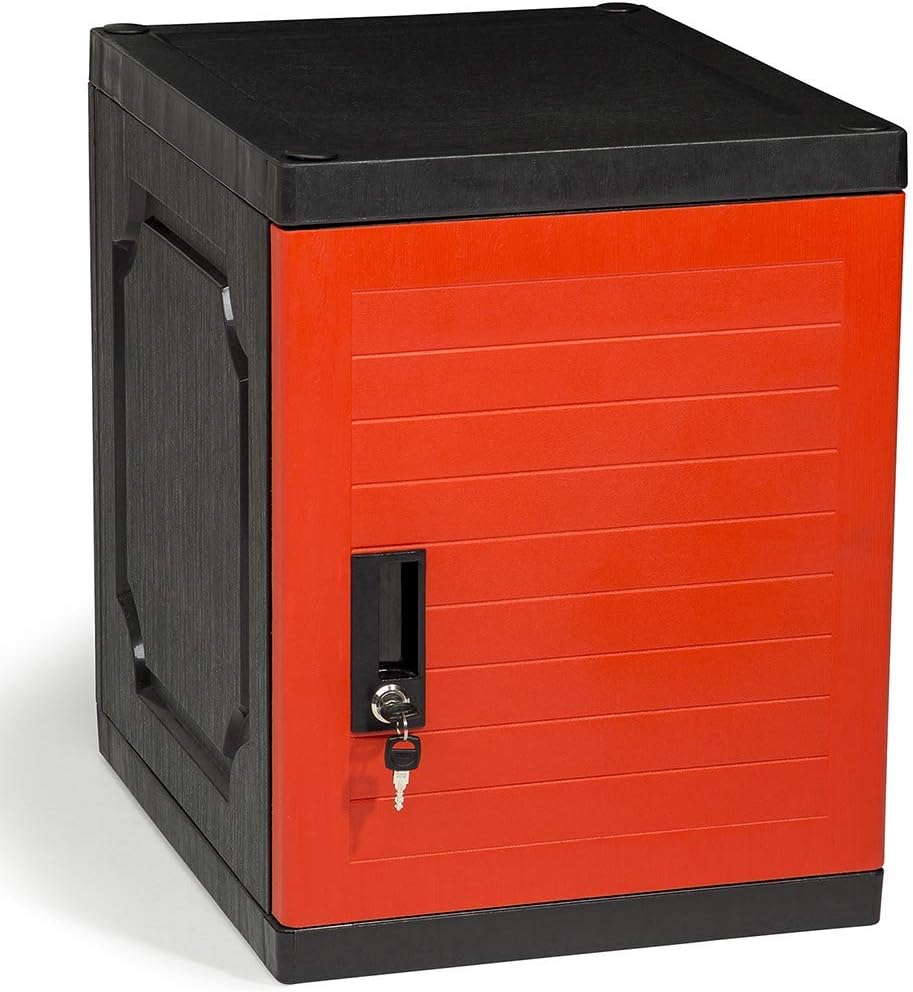 Gray Lockable Storage Cabinet with Keys I5724