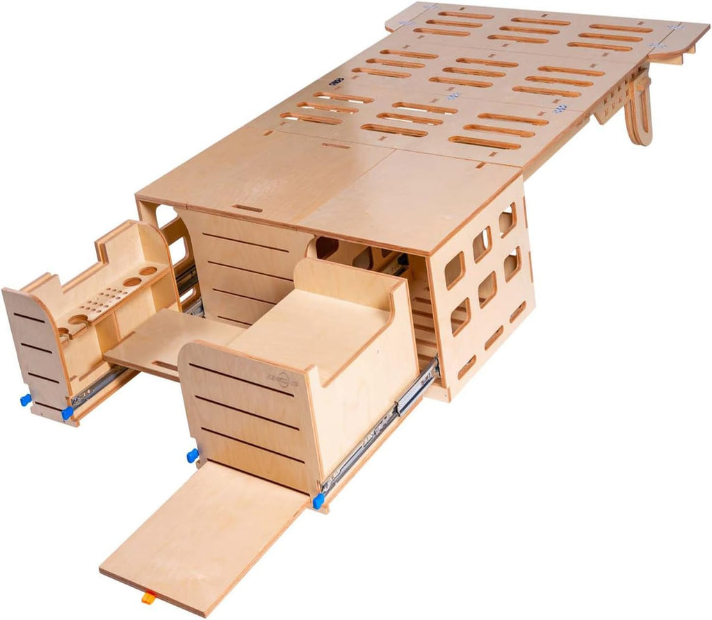 Overland Kitchen Box Camping Kit with Cooking, Sleeping Y48853