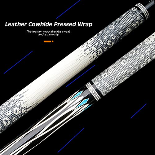 Canadian Maple Billiard Cue Set with Extension and Cue Case K520