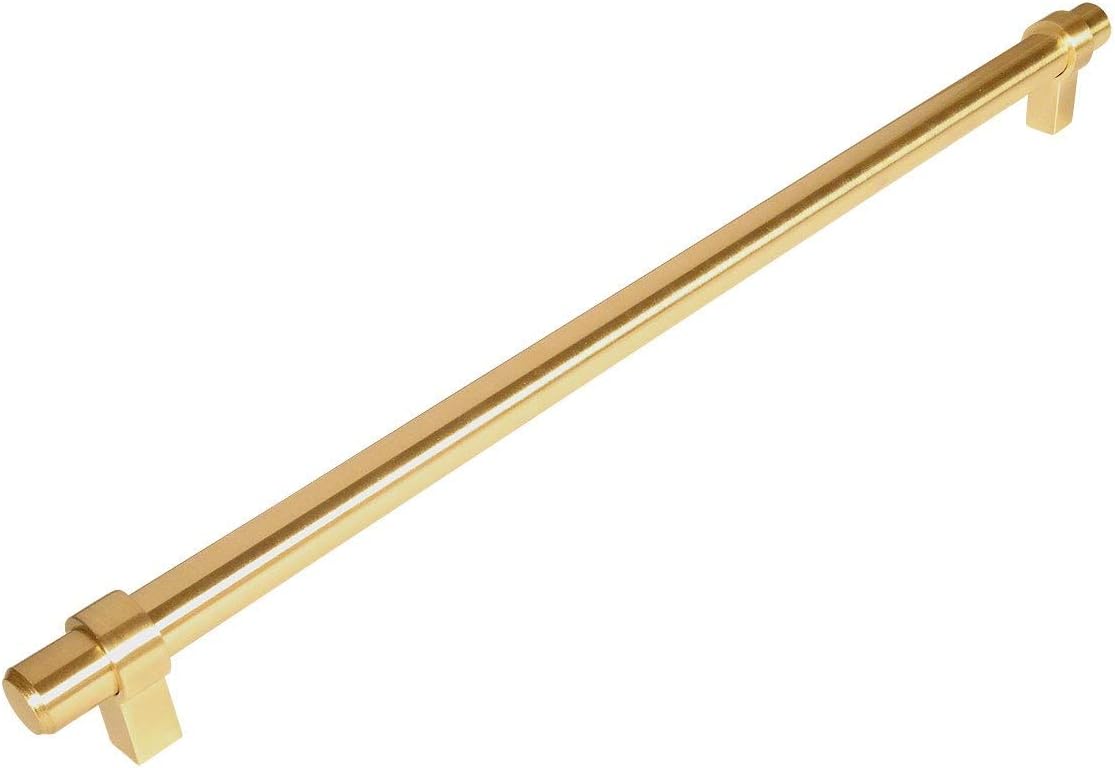 Brushed Brass Cabinet Bar Handle Pull 10 Pack X8665