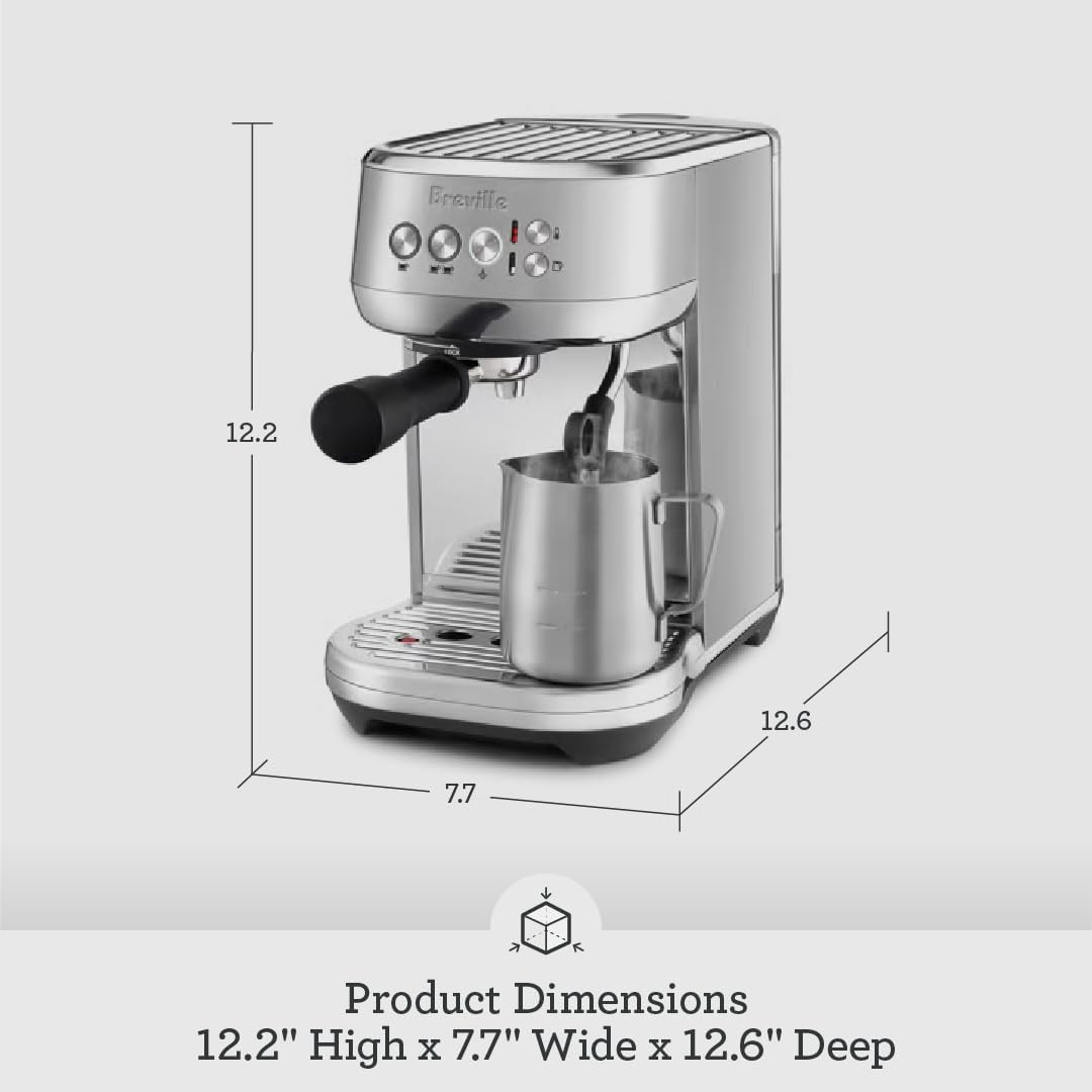 Brushed Stainless Steel Espresso Machine Z3567