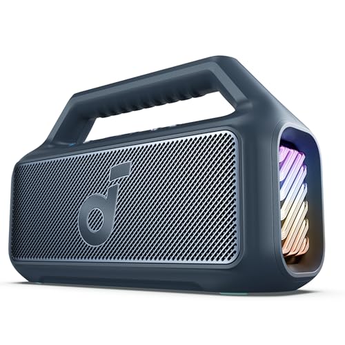 80W Portable Bluetooth Speaker with Subwoofer, IPX7 Waterproof R8362