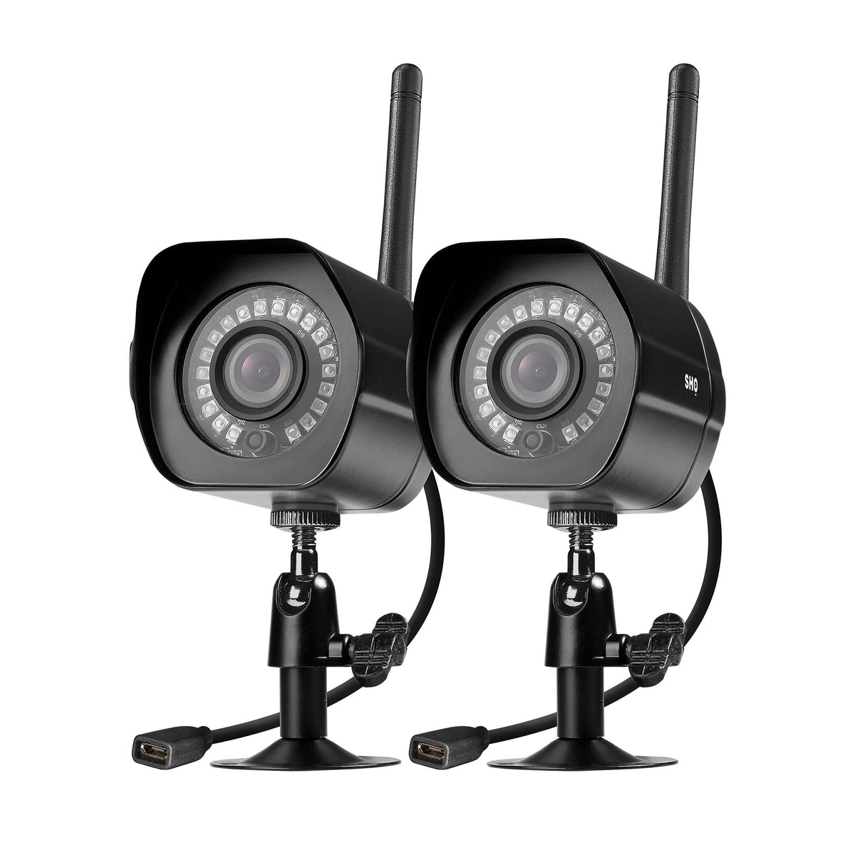 Outdoor Plug-In WiFi Security Camera, 1080p, IP66 Weatherproof E308