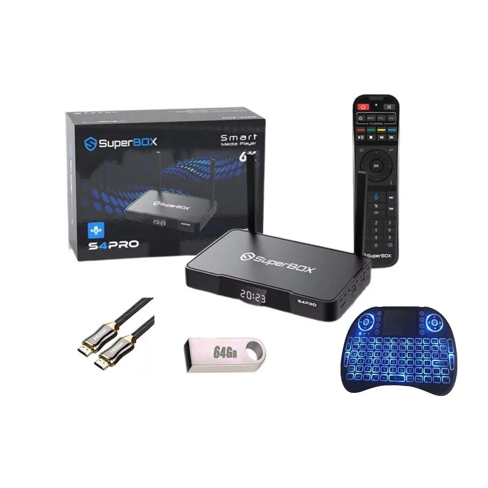 6K Voice control remote 64G USB Flash Drive 8K hd cable H852984