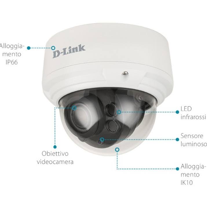 8 Megapixel Network Dome Camera L897