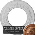 Salem Ceiling Medallion Hand-Painted Polished Copper N660