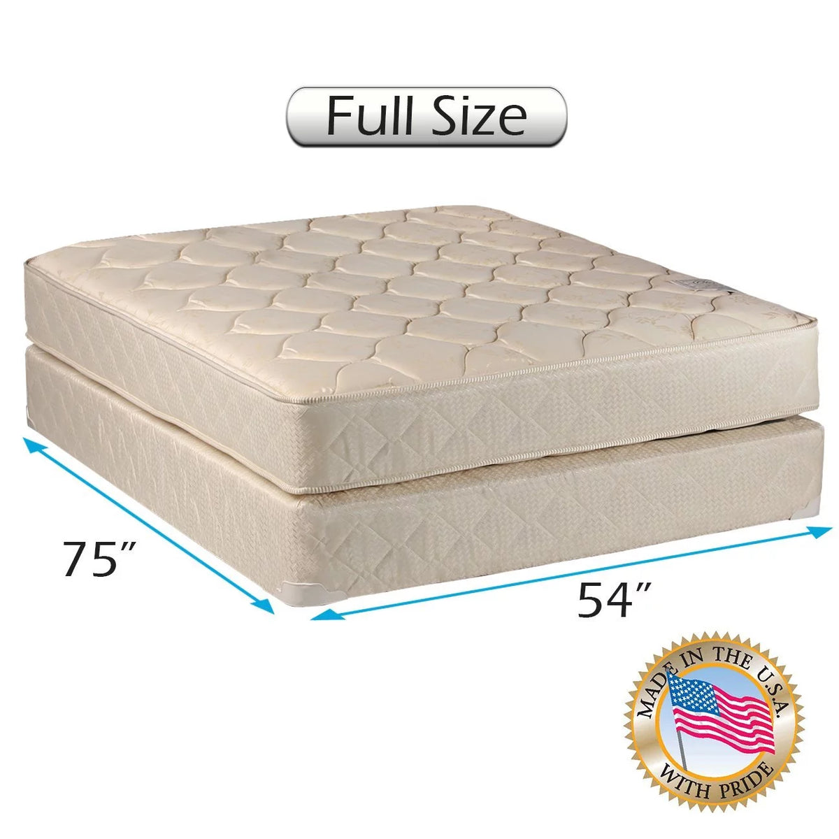 9" Innerspring Mattress and Box Spring Set U21036