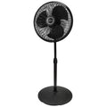 16 Pedestal Fan, Adjustable Height, 3 Speeds, Black T794179