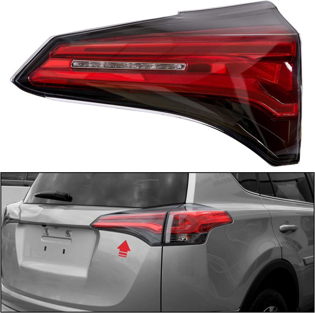 Rear Lamp Assembly with Bulb Y708