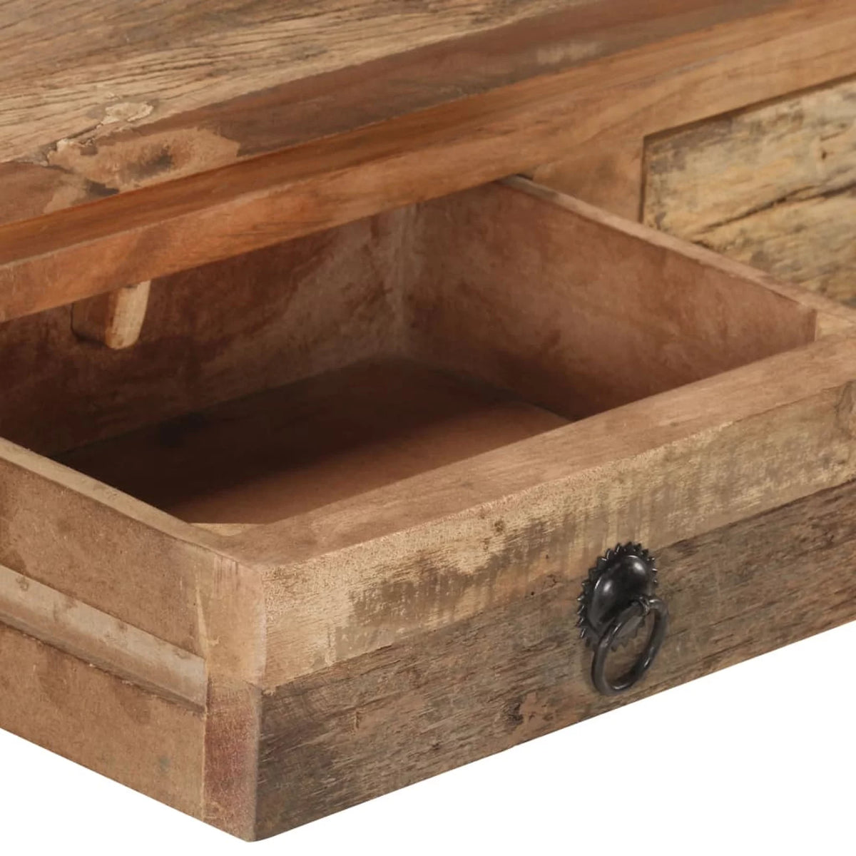 Solid Acacia and Reclaimed Wood Console Table V73789