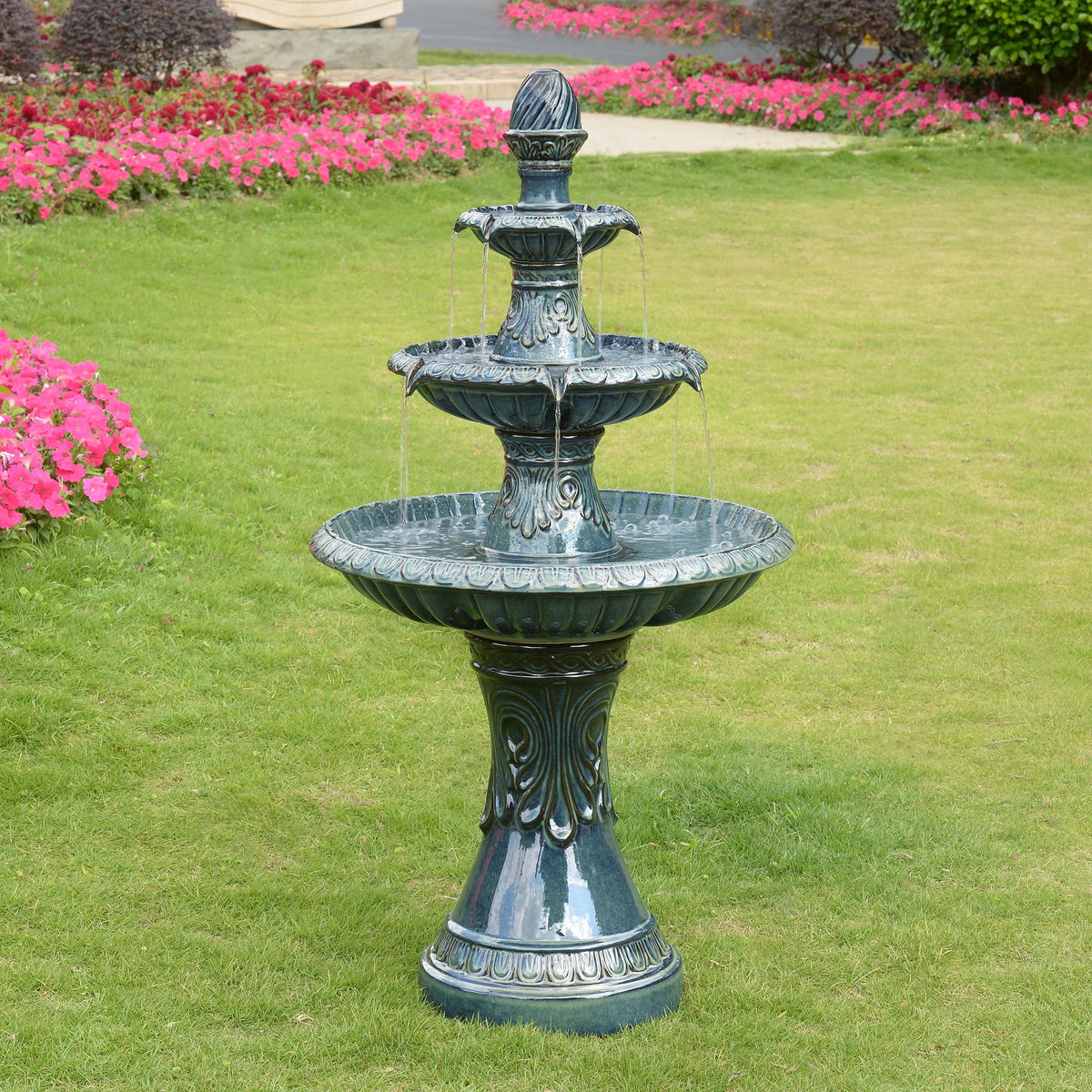 3 Tier Ceramic Fountain I77639