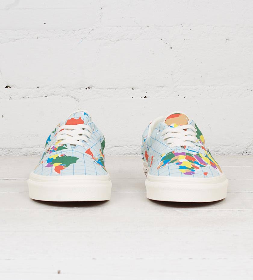 Classic White Multi Era Shoes T9055