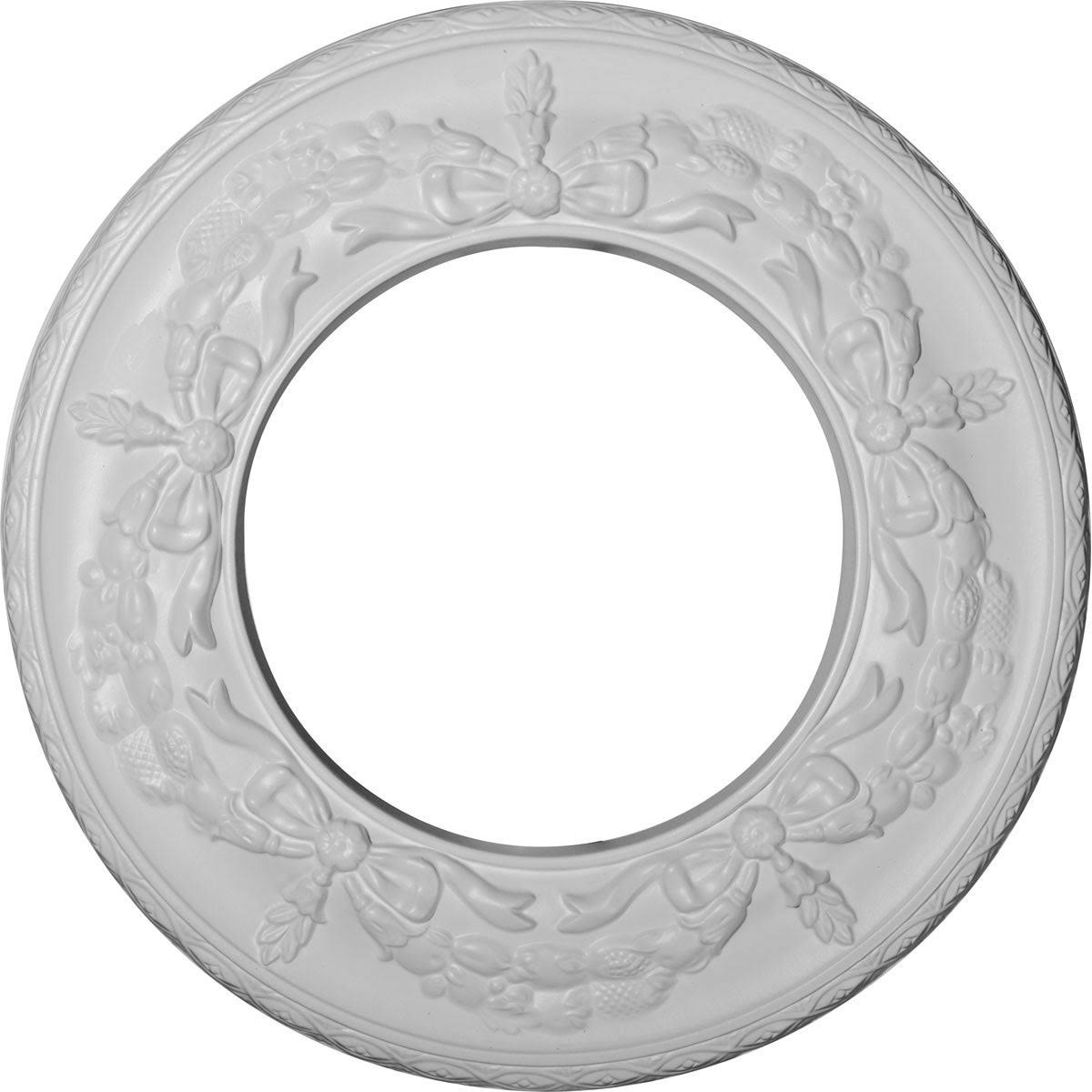 Salem Ceiling Medallion Hand-Painted Polished Copper N660