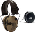 Razor Slim Electronic Shooting Hearing Protection Muff with Protective Case D41167