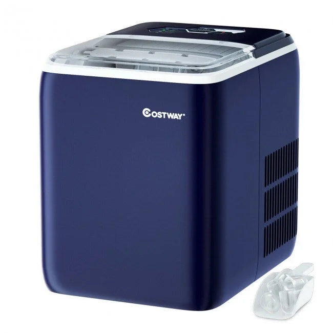 Portable Countertop Ice Maker Machine with Scoop C282