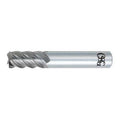 Carbide End Mill, 1/2In Dia, 1-1/4In Cut L P656