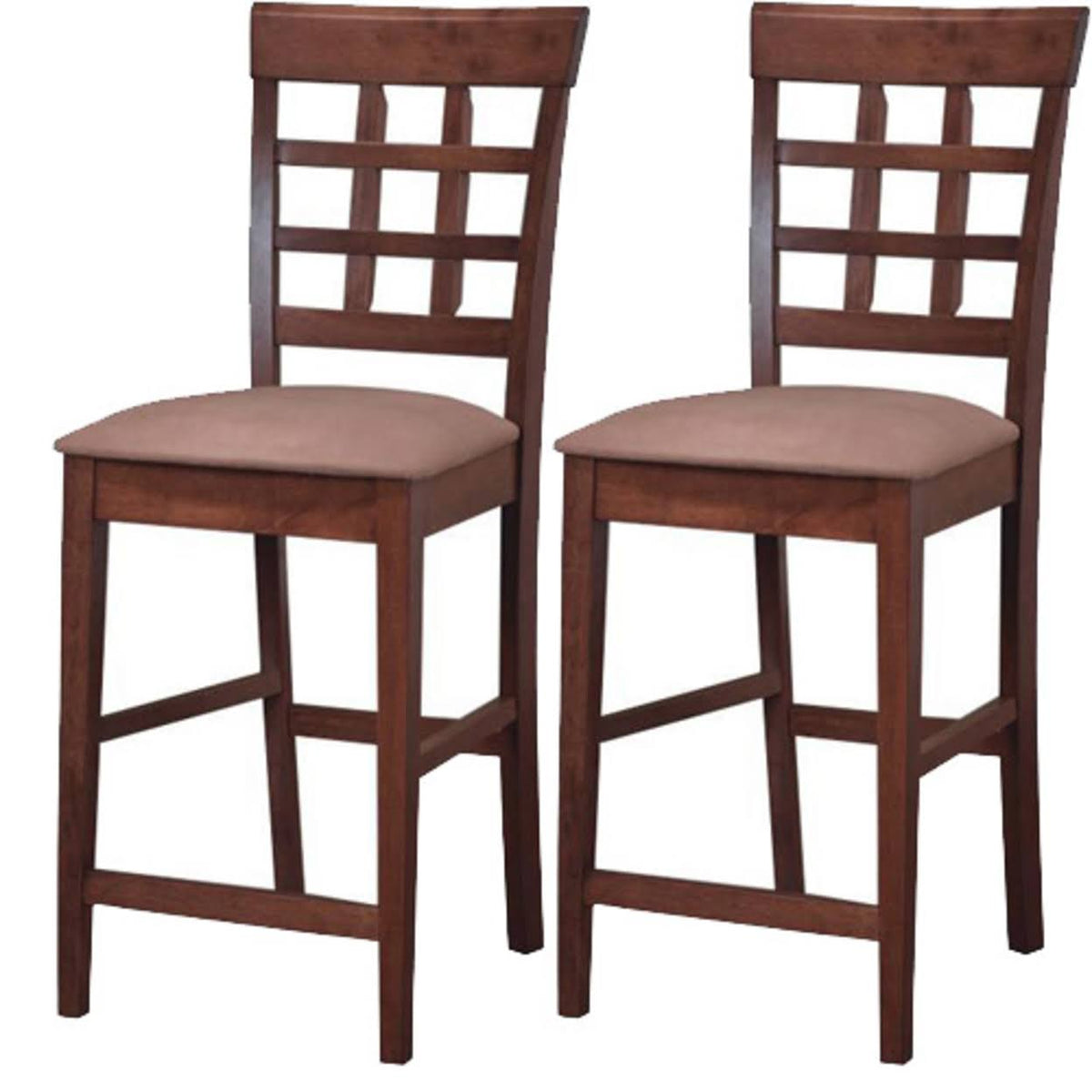 Wheat Back Stool Set of 2 S57560