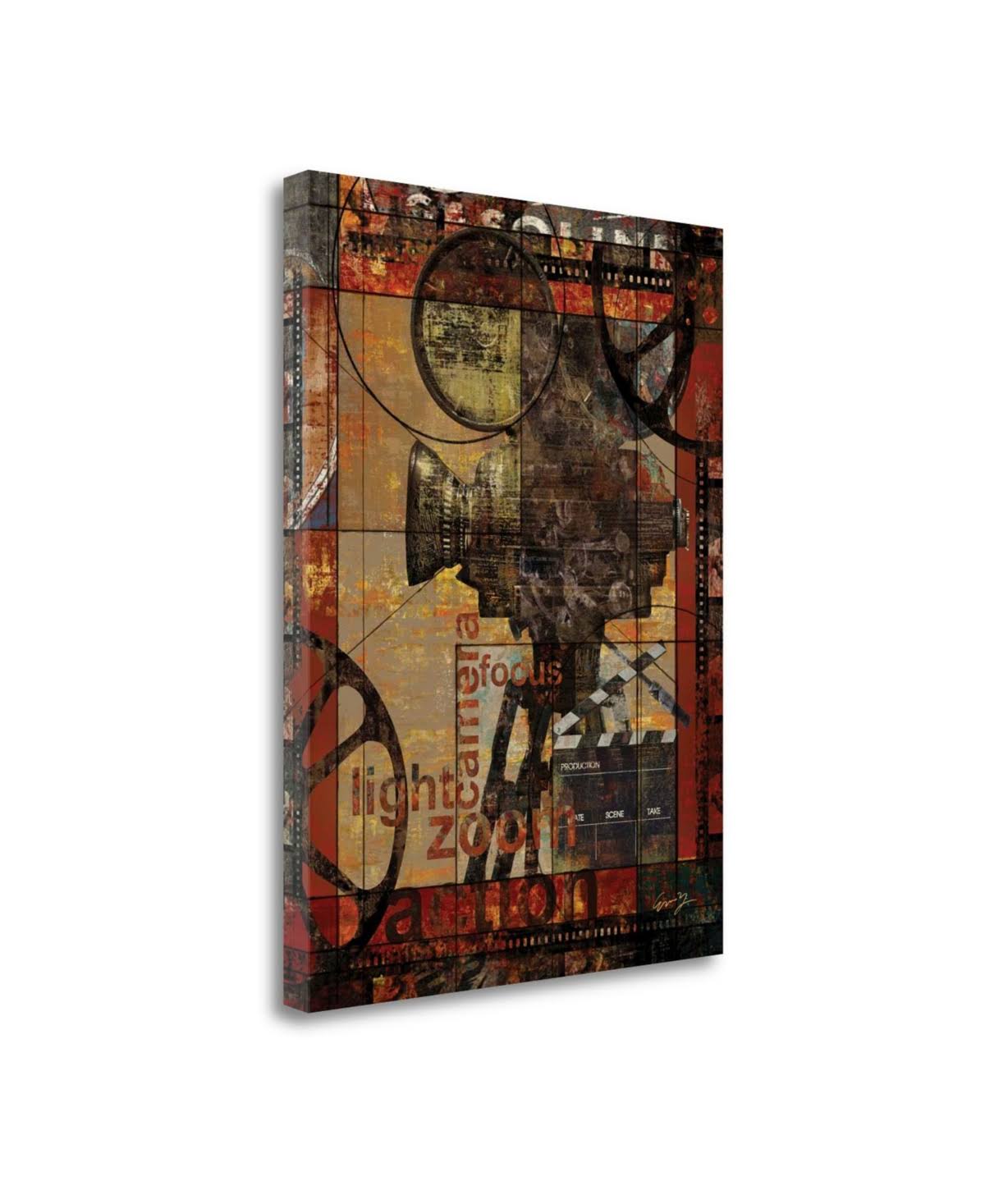 Movie Camera Giclee Print P13039