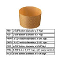 Disposable Paper Baking Mold B679