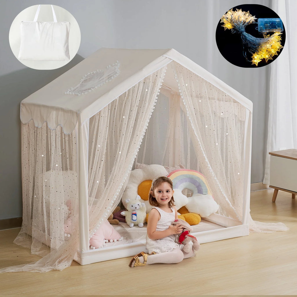 Kids Play Tent with Sequin Stars H965