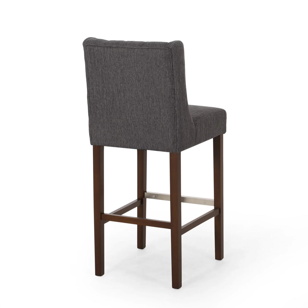 Charcoal Espresso Barstools G7681