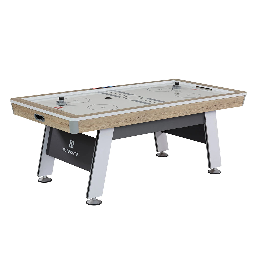 7' Air Powered Hockey Table with Pusher and Puck Set T980