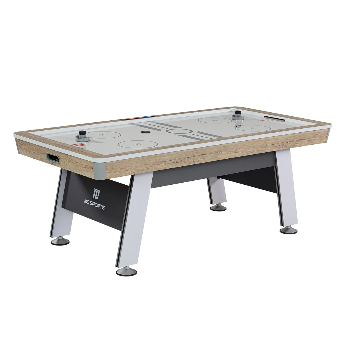 7' Air Powered Hockey Table with Pusher and Puck Set T980