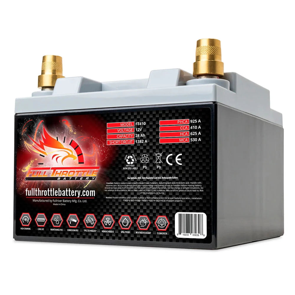 AGM Battery Motorcycle BTX30L J3870