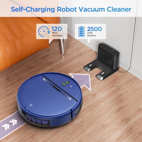 2-in-1 Robot Vacuum and Mop Combo T4348
