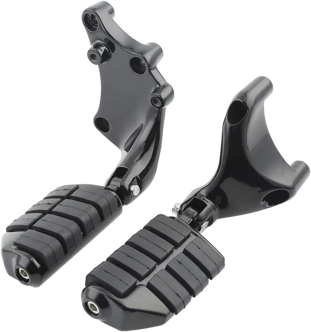 Passenger Pillion Seat with Anti Vibration Rubber Footpeg Mount Kit Z6196