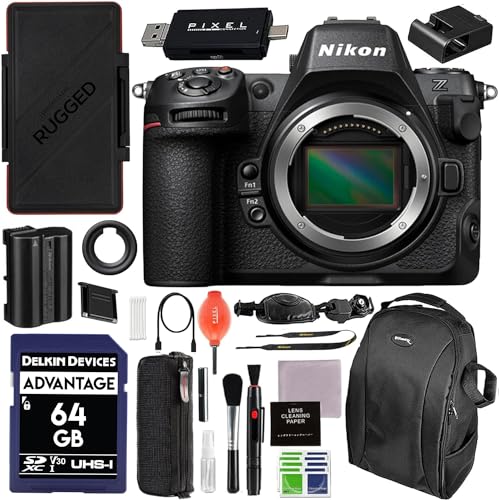 Black Mirrorless Camera Body Bundle H3857