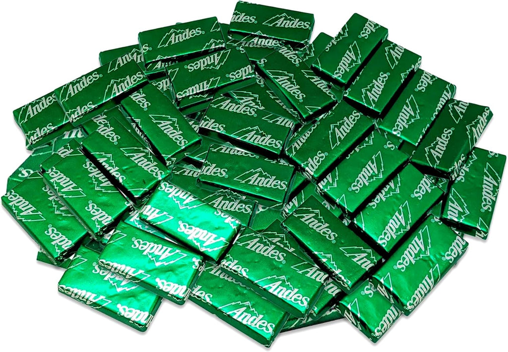 Individually Wrapped Creme De Menthe Thins 2LB Bag Chocolate Mint Candy U840