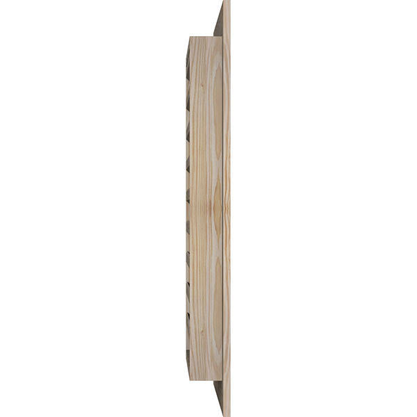 Unfinished Smooth Pine Gable Vent F747384