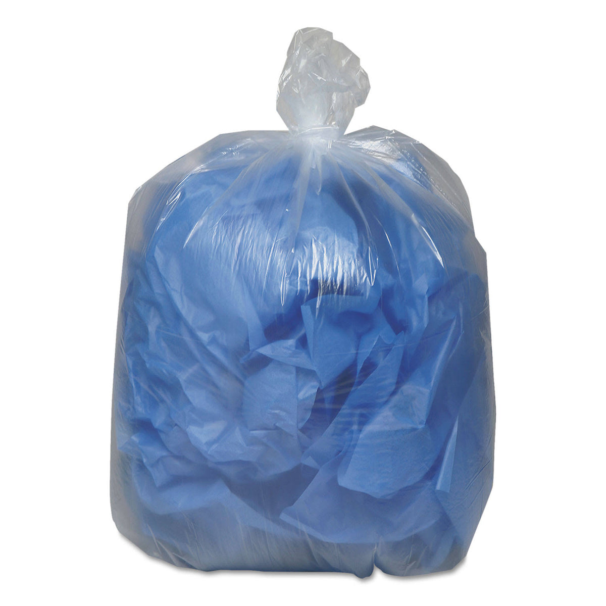 Clear Low-Density Can Liners 31-33gal .63 Mil 33 x 39 250/Carton K6407