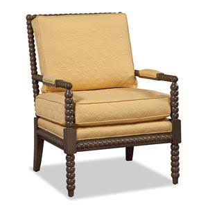 Accent Chair with Exposed Wood K782