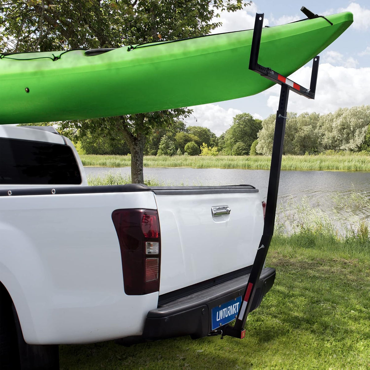Pickup Truck Bed Extender, Heavy Duty Steel Hitch Mount W338916