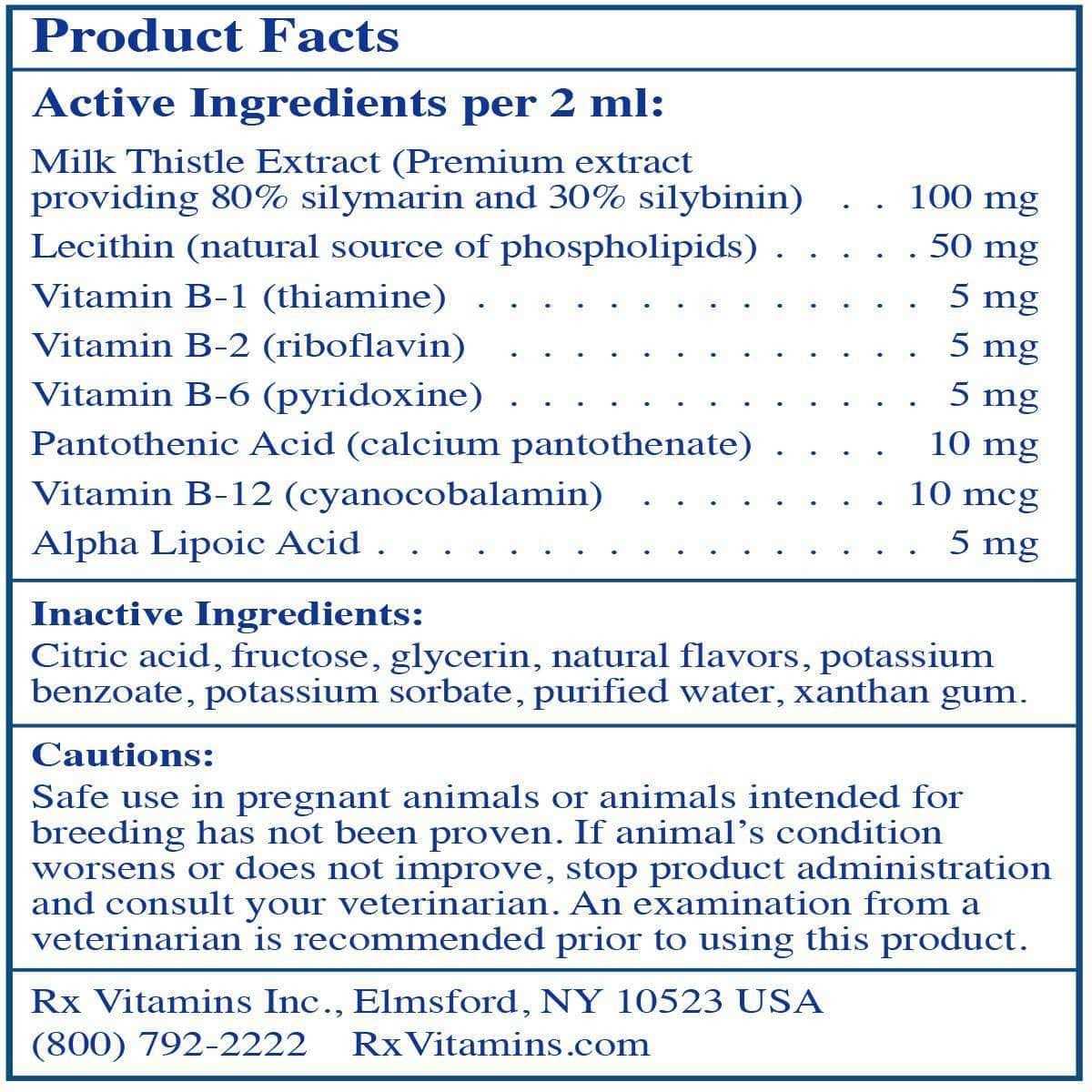 Liquid Hepato for Pets Chicken E1995