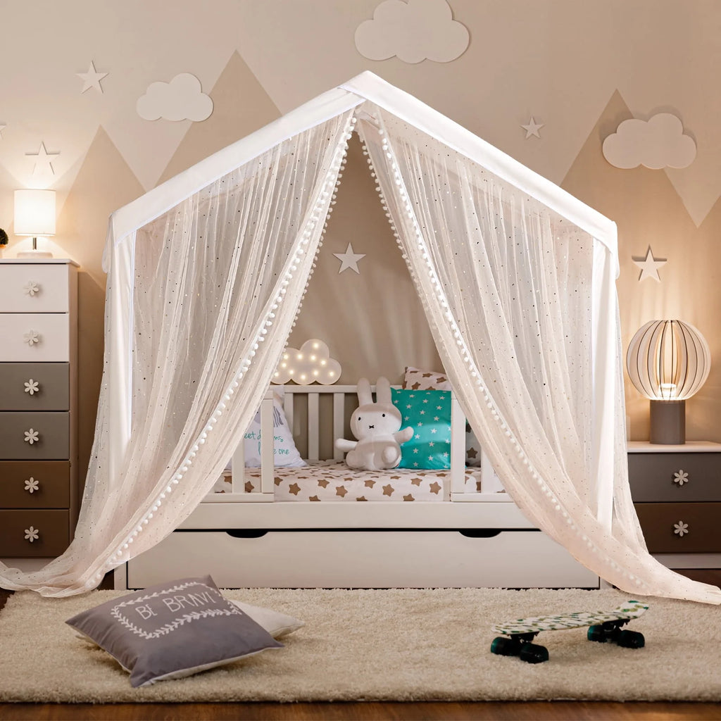 Kids Play Tent with Sequin Stars H965