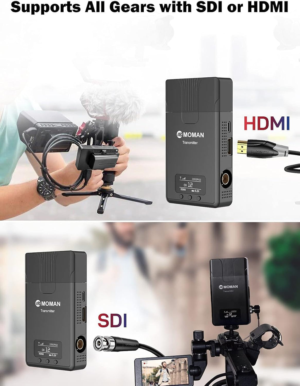 Wireless Video Transmission System with 600ft Range G172376