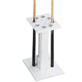 Freestanding Wooden Pool Cue Rack 8 Cue Capacity White T978